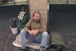 surprise for a homeless guy